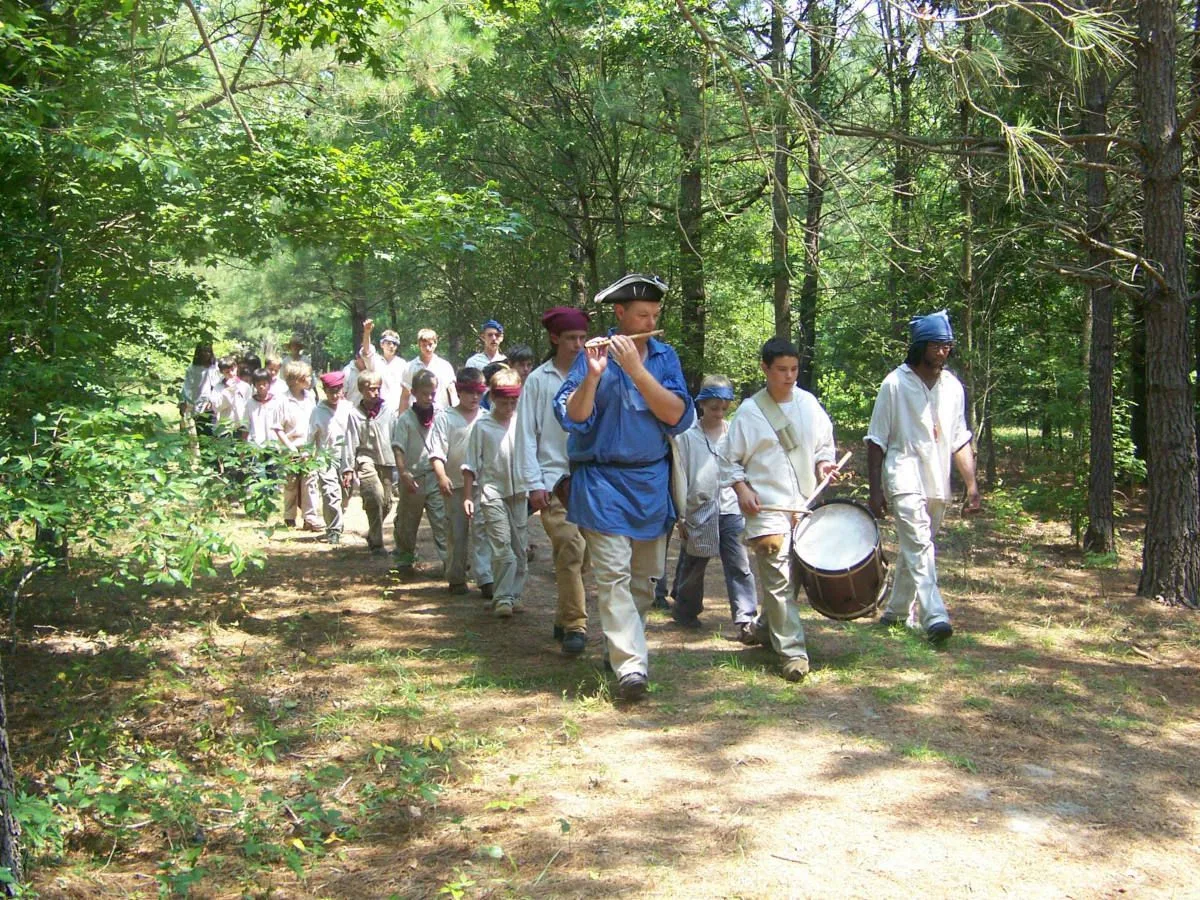 Camp Flintlock Day Camp at Joel Lane Musuem House